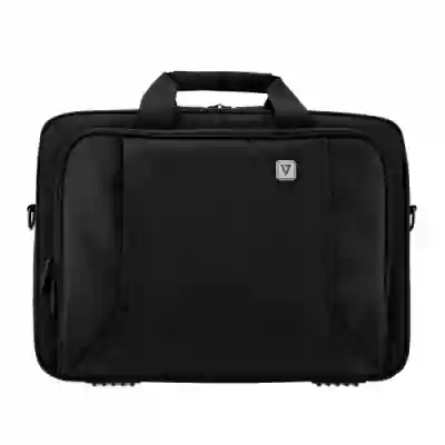 Geanta V7 Professional Toploading CTP14-BLK-9E pentru laptop de 14inch, Black