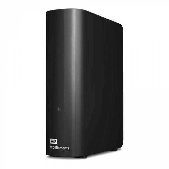 Hard Disk portabil Western Digital Elements Desktop, 14TB, USB 3.0, 3.5inch, Black