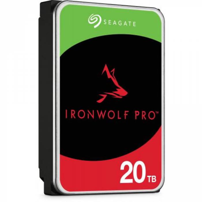 Hard Disk Server Seagate IronWolf PRO 20TB, SATA, 256MB, 3.5inch