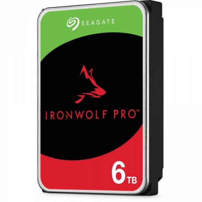 Hard Disk Server Seagate IronWolf PRO 6TB, SATA, 256MB, 3.5inch