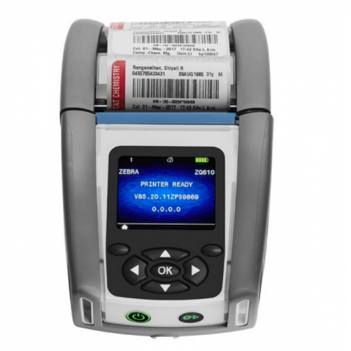 Imprimanta de etichete Zebra ZQ610 Plus Healthcare ZQ61-HUFAE04-00