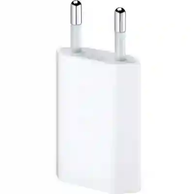 Incarcator retea Apple, 1x USB, 1A, White