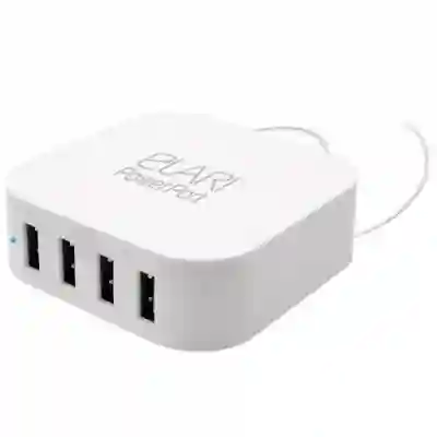 Incarcator retea USB Elari PowerPort Mini, White