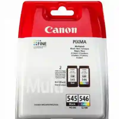 Kit Cartus Cerneala Canon PG-545/CL-546 Black & Colour - BS8287B005AA