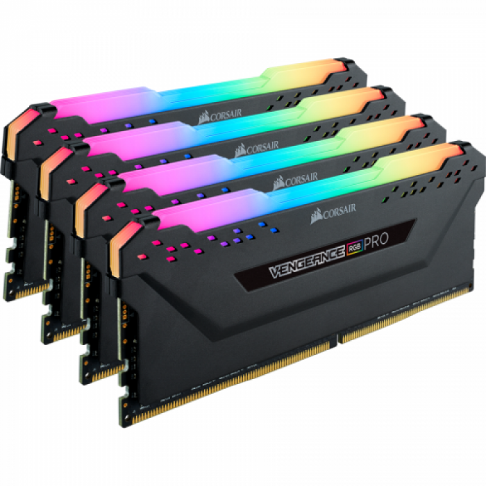 Kit memorie Corsair Vengeance RGB Pro 32GB, DDR4-3600MHz, CL16, Dual Channel