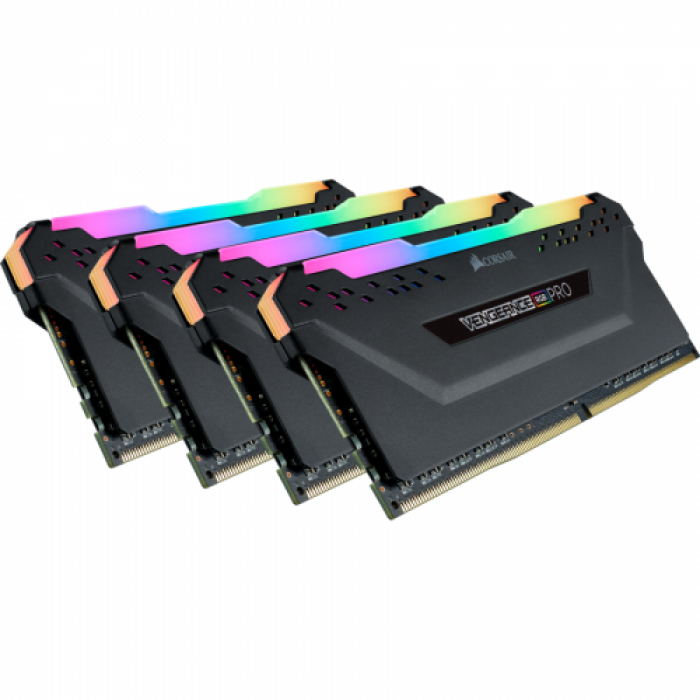 Kit memorie Corsair Vengeance RGB Pro 32GB, DDR4-3600MHz, CL16, Dual Channel