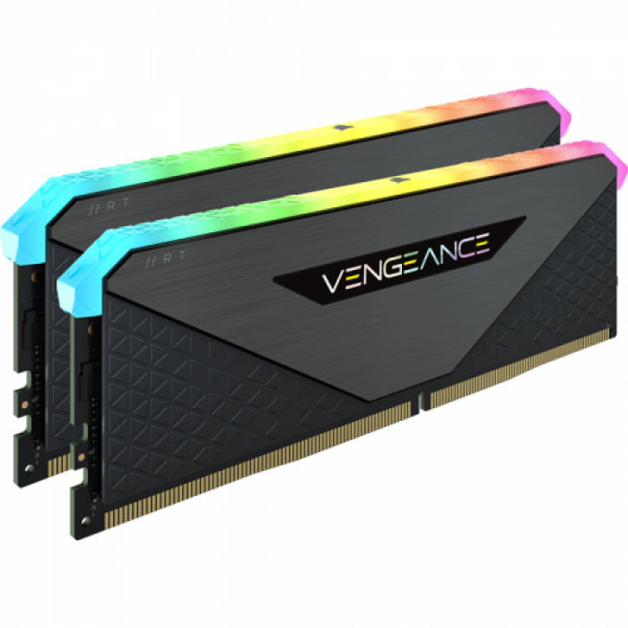 Kit Memorie Corsair Vengeance RGB RT 32GB, DDR4-3600MHz, CL18, Dual Channel