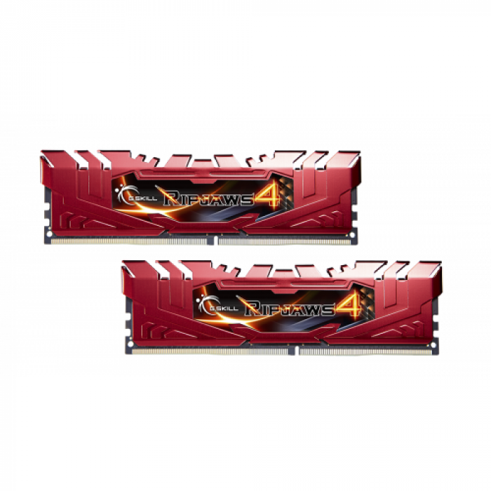 Kit Memorie G.Skill Ripjaws 4 Series 16GB, DDR4-2133MHz, CL15, Dual Channel