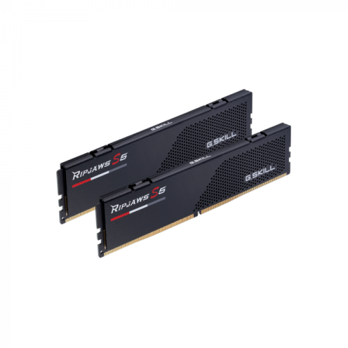 Kit Memorie G.Skill Ripjaws S5 Black 32GB, DDR5-6000MHz, CL32, Dual Channel