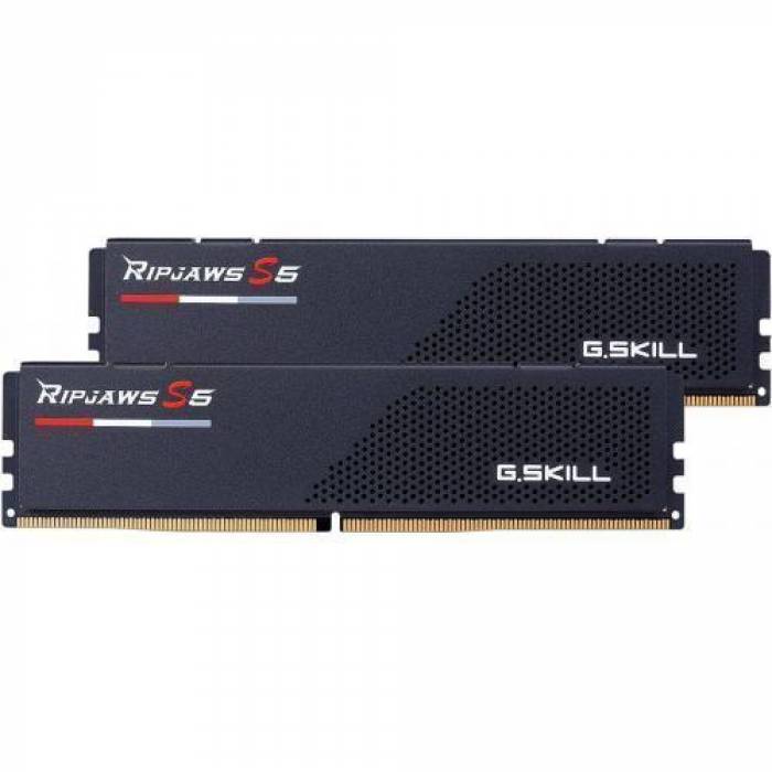 Kit Memorie G.Skill Ripjaws S5 XMP 3.0 32GB, DDR5-6400Mhz, CL32, Dual Channel