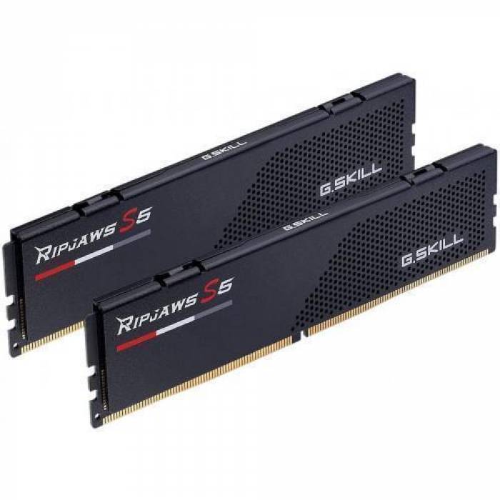 Kit Memorie G.Skill Ripjaws S5 XMP 3.0 32GB, DDR5-6400Mhz, CL32, Dual Channel