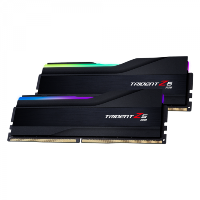 Kit Memorie G.Skill Trident Z5 RGB 32GB, DDR5-6000MHz, CL36, Dual Channel