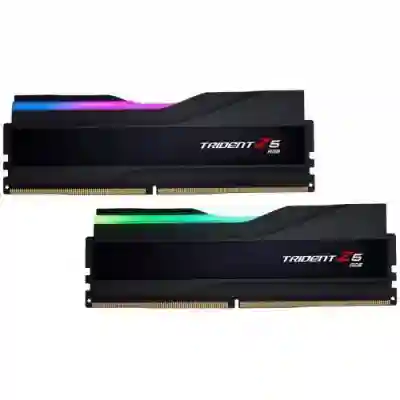 Kit Memorie G.Skill Trident Z5 RGB XMP 3.0 Black 32GB, DDR5-7800Mhz, CL36, Dual Channel