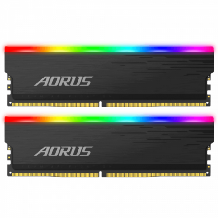 Kit Memorie Gigabyte AORUS RGB 16GB, DDR4-4400MHz, CL19, Dual channel