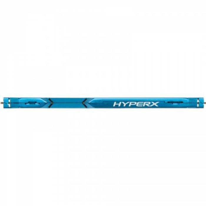 Kit Memorie HyperX Fury Blue 8GB, DDR3-1600MHz, CL10, Dual Channel