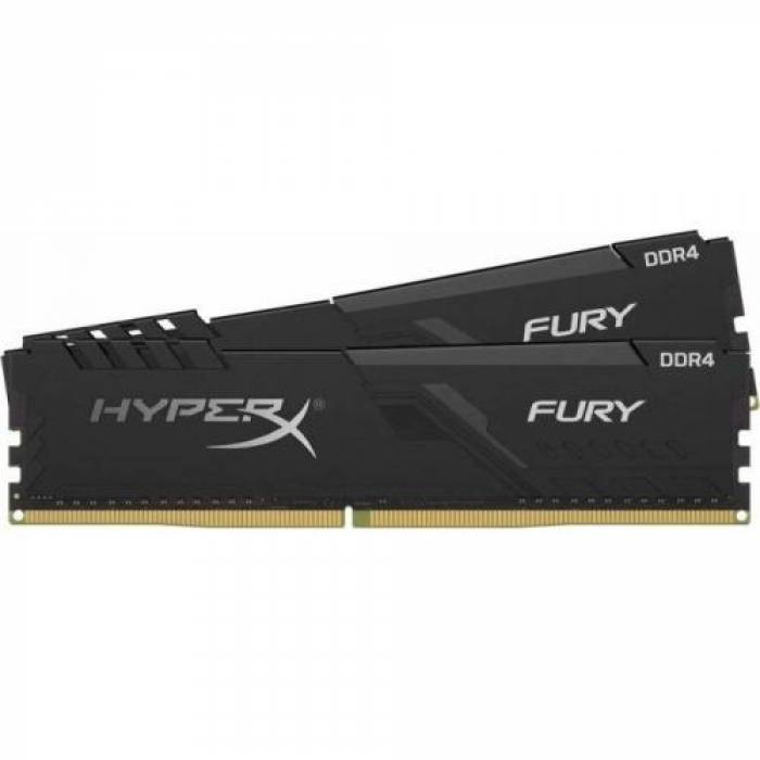 Kit Memorie Kingston HyperX FURY Black, 16GB, DDR4-3000MHz, CL15, Dual Channel