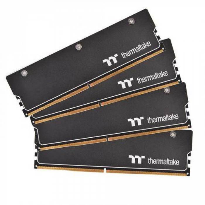 Kit Memorie Thermaltake WaterRam RGB, 32GB, DDR4-3200MHz, CL16, Quad Channel