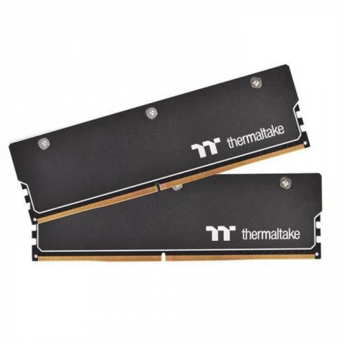 Kit Memorie Thermaltake WaterRam RGB, 32GB, DDR4-3600MHz, CL18, Quad Channel