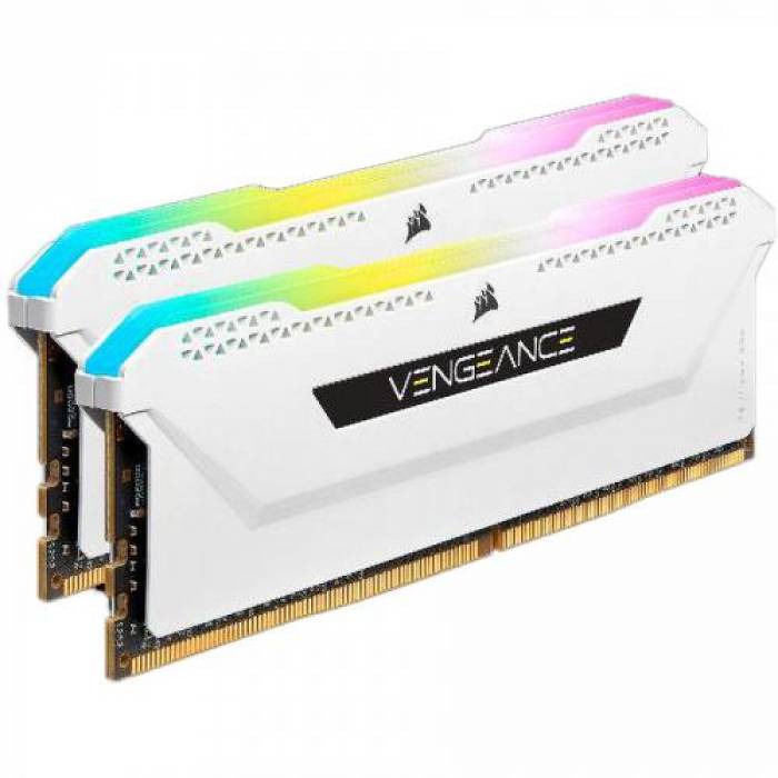 Kit Memorie Vengeance RGB PRO SL 16GB, DDR4-3600MHz, CL18, Dual Channel