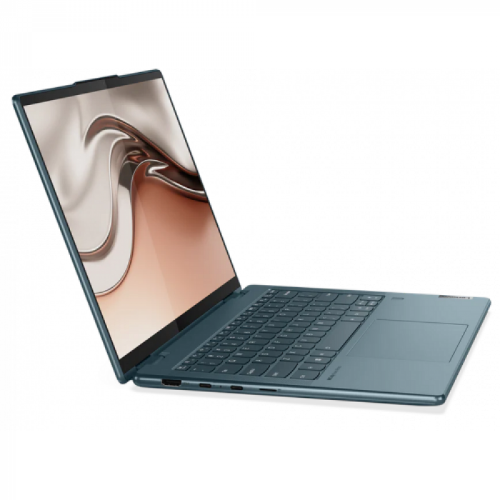 Laptop 2-in-1 Lenovo Yoga 7 14ARB7, AMD Ryzen 7 6800U, 14inch Touch, RAM 16GB, SSD 512GB, AMD Radeon Graphics 680M, Windows 11, Stone Blue