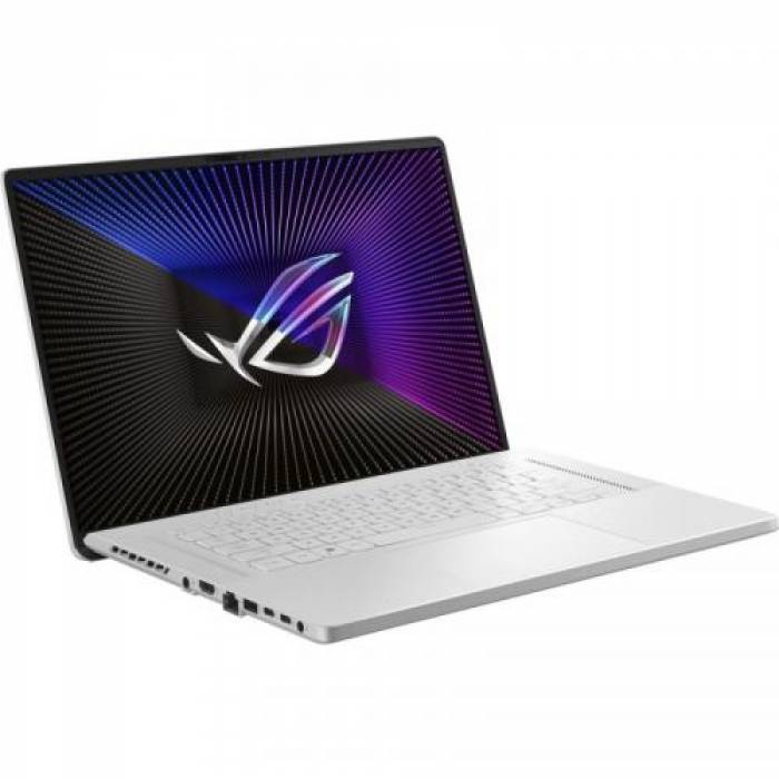 Laptop ASUS ROG Zephyrus G16 (2023) GU603VV-N4040W, Intel Core i9-13900H, 16inch, RAM 32GB, SSD 1TB, nVidia GeForce RTX 4060 8GB, Windows 11, Moonlight White