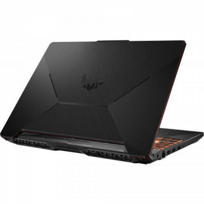 Laptop ASUS TUF Gaming F15 FX506LHB-HN323, Intel Core i5-10300H, 15.6inch, RAM 8GB, SSD 512GB, nVidia GeForce GTX 1650 4GB, No OS, Bonfire Black