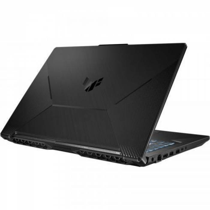 Laptop ASUS TUF Gaming F17 FX706HF-HX013, Intel Core i5-11400H, 17.3 inch, RAM 8GB, SSD 512GB, nVidia GeForce RTX 2050 4GB, No OS, Graphite Black