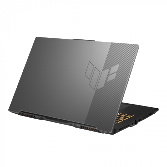 Laptop ASUS TUF Gaming F17 FX707ZE-HX080, Intel Core i7-12700H, 17.3inch, RAM 16GB, SSD 1TB, nVidia GeForce RTX 3050 Ti 4GB, No OS, Jaeger Gray