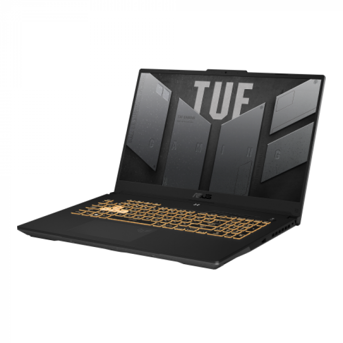 Laptop ASUS TUF Gaming F17 FX707ZM-HX002, Intel Core i7-12700H, 17.3inch, RAM 16GB, SSD 1TB, nVidia GeForce RTX 3060 6GB, No OS, Mecha Gray