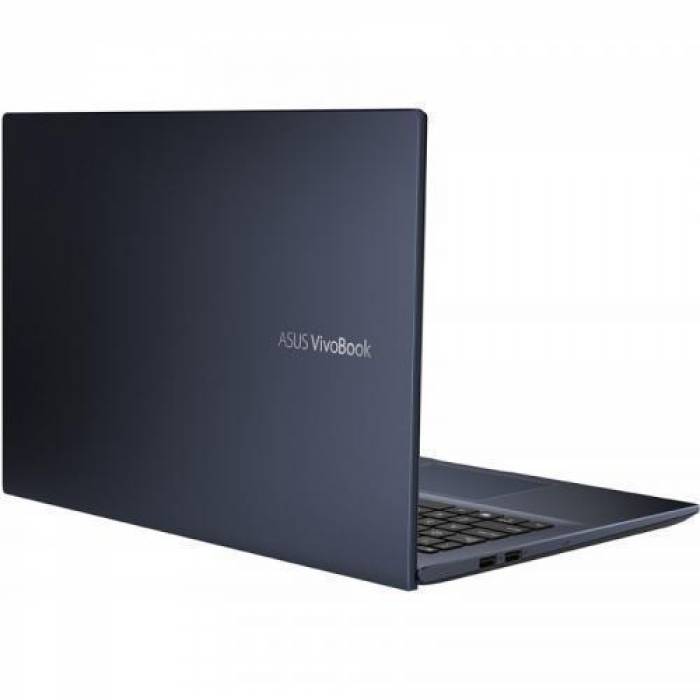 Laptop ASUS Vivobook 15 X513EA-BQ2179, Intel Core i7-1165G7, 15.6inch, RAM 8GB, SSD 512GB, Intel Iris Xe Graphics, Endless OS, Bespoke Black