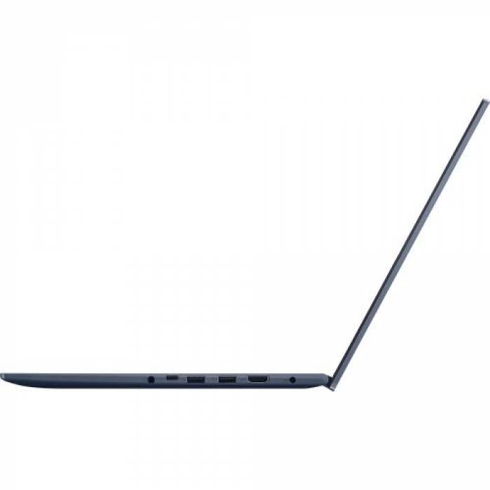 Laptop ASUS VivoBook M1502IA-BQ086, AMD Ryzen 5 4600H, 15inch, RAM 8GB, SSD 512GB, AMD Radeon Graphics, No OS, Quiet Blue