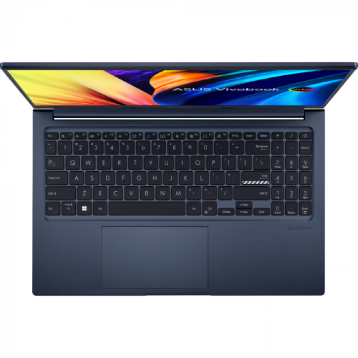 Laptop ASUS VivoBook OLED X1503ZA-L1173W, Intel Core i7-12700H, 15.6inch, RAM 8GB, SSD 512GB, Intel Iris Xe Graphics, Windows 11, Quiet Blue