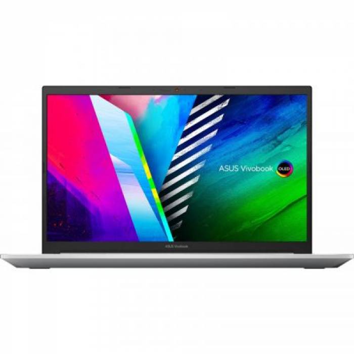 Laptop ASUS Vivobook Pro 15 OLED K3500PA-L1266, Intel Core i5-11300H, 15.6inch, RAM 8GB, SSD 512GB, Intel Iris Xe Graphics, No OS, Cool Silver