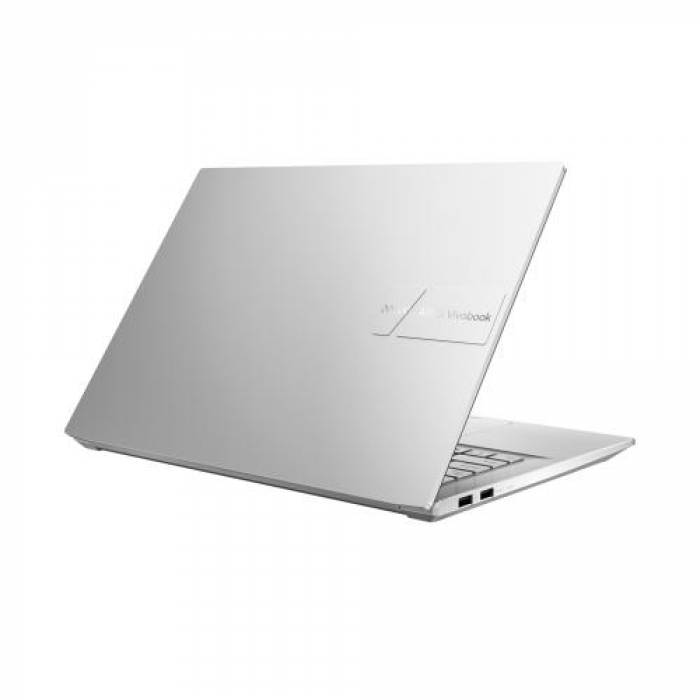 Laptop ASUS VivoBook Pro OLED K3400PA-KM040X, Intel Core i5-11300H, 14inch, RAM 8GB, SSD 512GB, Intel Iris Xe Graphics, Windows 11 Pro, Cool Silver