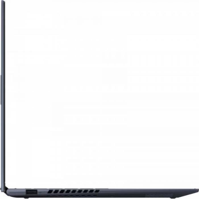 Laptop ASUS VivoBook S 14 Flip TN3402QA-LZ022W, 14inch Touch, AMD Ryzen 5 5600H, RAM 8GB, SSD 512GB, AMD Radeon Graphics, Windows 11, Quiet Blue