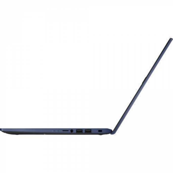 Laptop ASUS X515EA-BQ1834, Intel Core i7-1165G7, 15.6inch, RAM 8GB, SSD 512GB, Intel Iris Xe Graphics, No OS, Peacock Blue