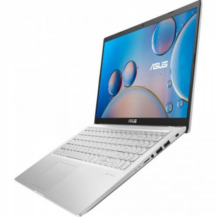 Laptop ASUS X515FA-BQ210, Intel Core i3-10110U, 15.6inch, RAM 8GB, SSD 512GB, Intel UHD Graphics, No OS, Transparent Silver