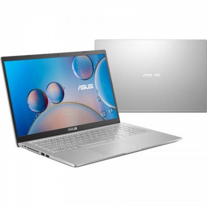 Laptop ASUS X515FA-BQ210, Intel Core i3-10110U, 15.6inch, RAM 8GB, SSD 512GB, Intel UHD Graphics, No OS, Transparent Silver