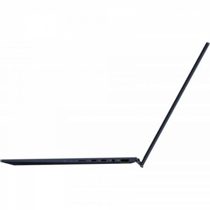 Laptop ASUS Zenbook UX3402ZA-KM048W, Intel Core i7-1260P, 14inch, RAM 16GB, SSD 512GB, Intel Iris Xe Graphics, Windows 11, Ponder Blue