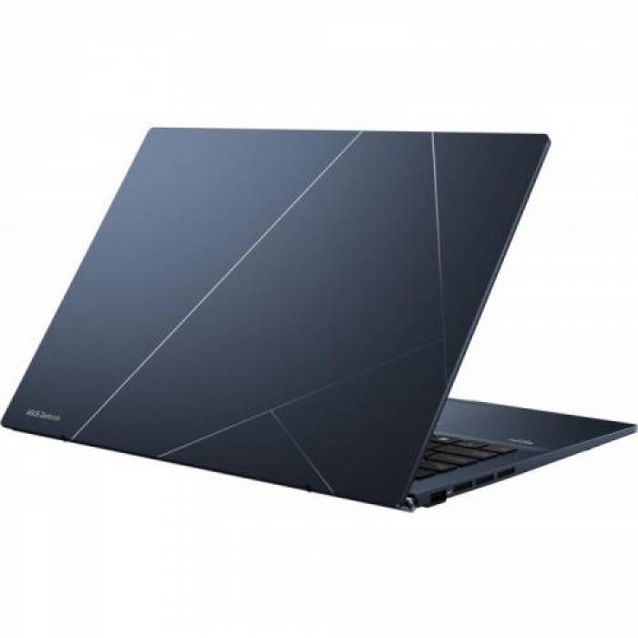 Laptop ASUS Zenbook UX3402ZA-KM501W, Intel Core i5-1240P, 14inch, RAM 16GB, SSD 512GB, Intel Iris Xe Graphics Windows 11, Ponder Blue