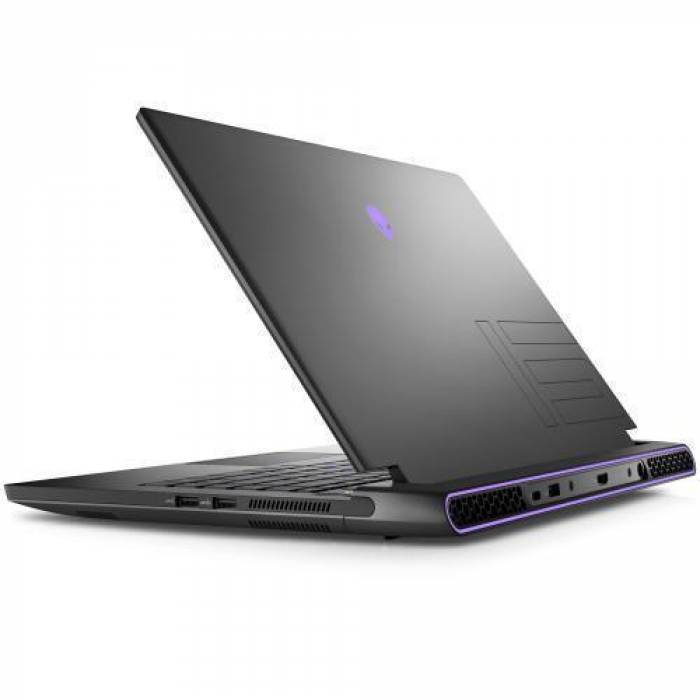 Laptop Dell Alienware M15 R7, Intel Core i7-12700H, 15.6inch WVA, RAM 64GB, SSD 2x 512GB, nVidia GeForce RTX 3080 Ti 16GB, Windows 11 Pro, Dark Side of the Moon