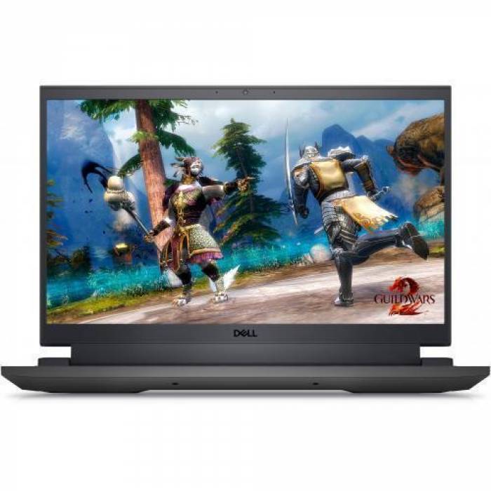 Laptop Dell G15 5520, Intel Core i7-12700H, 15.6inch, RAM 16GB, SSD 512GB, nVidia GeForce RTX 3050 Ti 4GB, Windows 11 Pro, Dark Shadow Grey