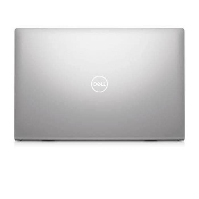 Laptop Dell Inspiron 5410, Intel Core i7-11390H, 14inch, RAM 16GB, SSD 512GB, Intel Iris Xe Graphics, Windows 11, Platinum Silver