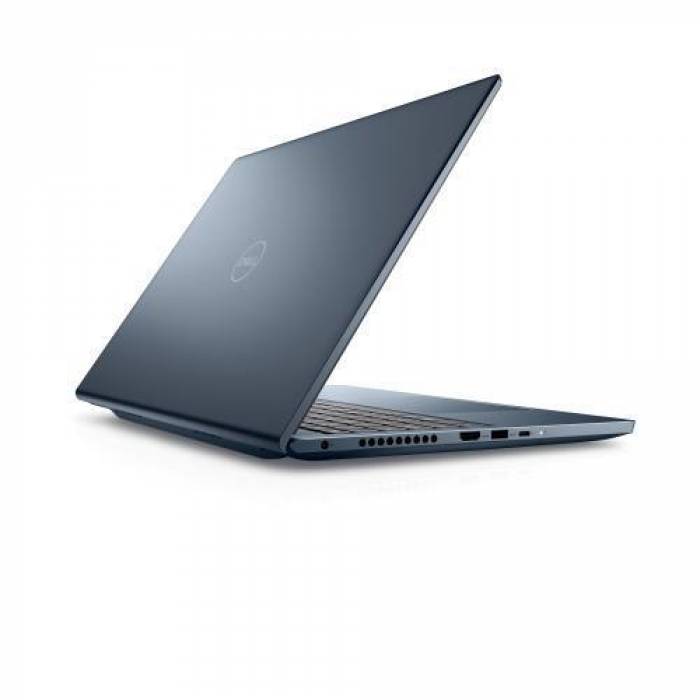 Laptop Dell Inspiron 7610 Plus, Intel Core i7-11800H, 16inch, RAM 32GB, SSD 1TB, nVidia GeForce RTX 3060 6GB, Windows 10 Pro, Mist Blue