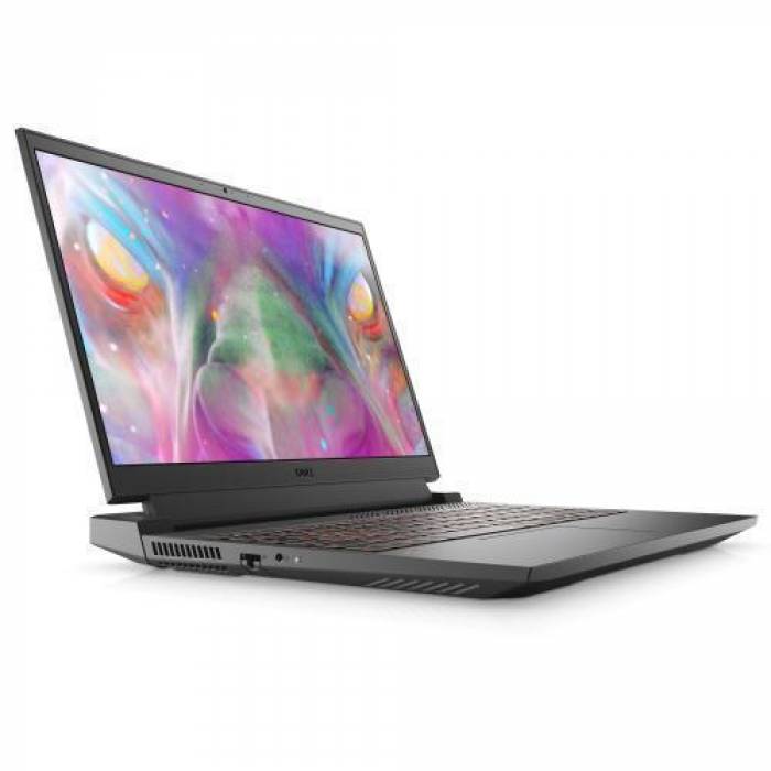 Laptop Dell Inspiron G15 5511, Intel Core i7-11800H, 15.6inch, RAM 16GB, SSD 1TB, nVidia GeForce RTX 3060 6GB, Linux, Dark Shadow Grey