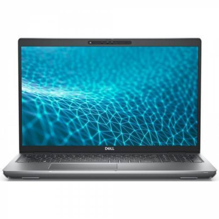 Laptop Dell Latitude 5531, Intel Core i7-12800H, 15.6inch IPS, RAM 16GB, SSD 512GB, Intel Iris Xe Graphics, Linux, Grey