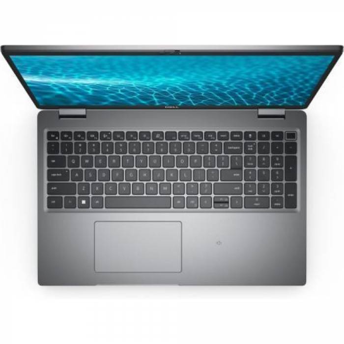 Laptop Dell Latitude 5531, Intel Core i7-12800H, 15.6inch, RAM 32GB, SSD 1TB, nVidia GeForce MX550 2GB, Windows 11 Pro, Grey
