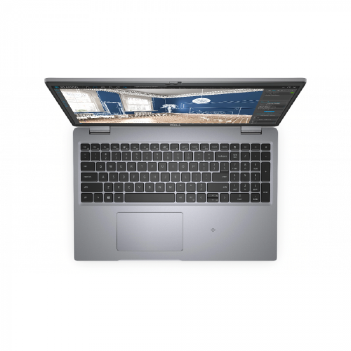 Laptop Dell Precision 3560, Intel Core i7-1165G7, 15.6inch, RAM 16GB, SSD 512GB, nVidia Quadro T500 2GB, Windows 10 Pro, Grey