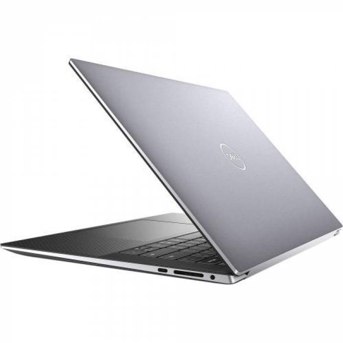 Laptop Dell Precision 5550, Intel Core i7-10750H, 15.6inch, RAM 16GB, SSD 256GB, nVidia Quadro T1000 4GB, Windows 10 Pro, Titan Gray