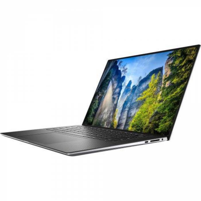 Laptop Dell Precision 5550, Intel Core i7-10750H, 15.6inch, RAM 16GB, SSD 256GB, nVidia Quadro T1000 4GB, Windows 10 Pro, Titan Gray